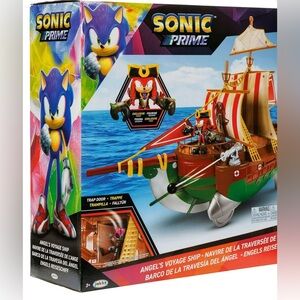 Sonic The Hedgehog Prime Angels Voyage Ship Action Figure Playset
